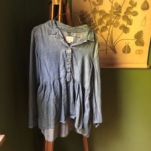 american eagle jean shirt